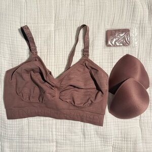 Kindred Bravely Sublime Hands-Free Nursing & Pumping bra, twilight, medium-busty